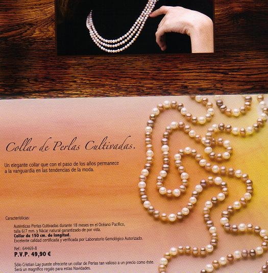 Collar Perlas Cultivadas 